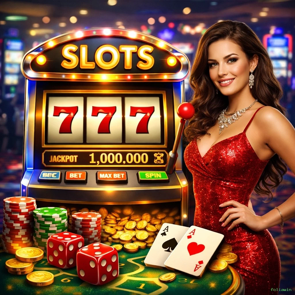 Slots online da foliawin com jackpots progressivos